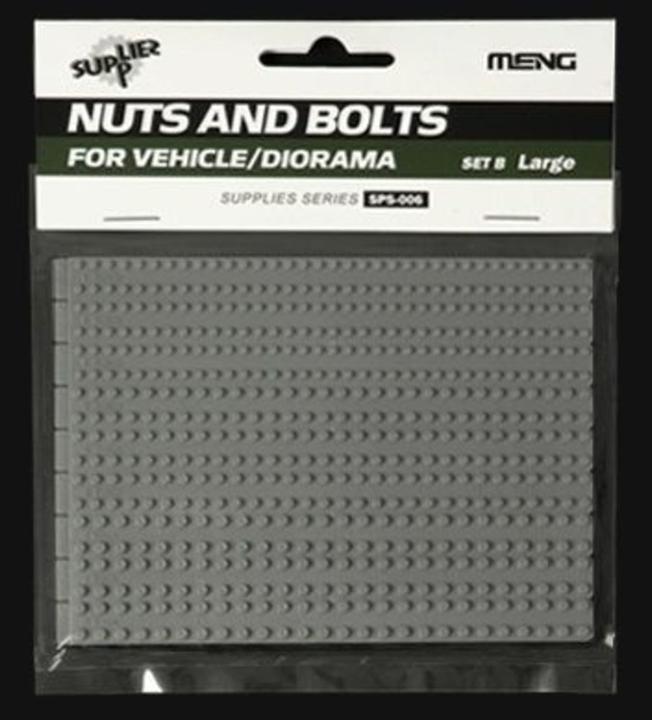 Actual product image Meng-Model Nuts and Bolts SET B (large)