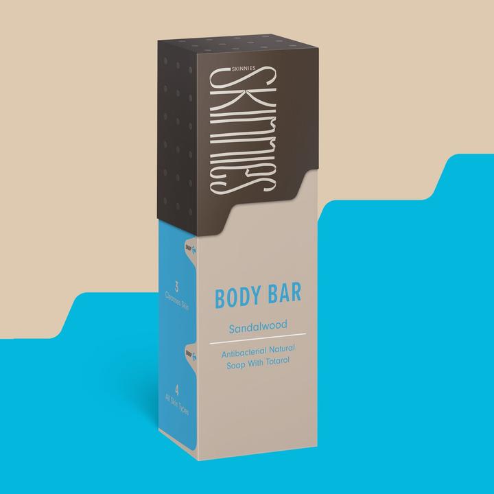 Actual product image Skinnies Body Bar (Hard soap, 100 ml)