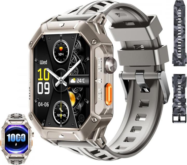 Produktbild Oukitel Smartwatch BT80 Grau