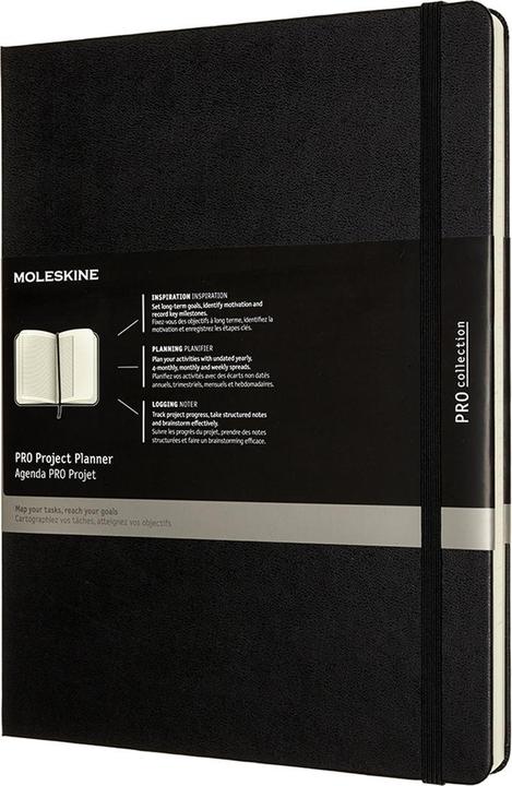 Actual product image Moleskine Per project (19 x 25 cm, Lined, Hardcover)