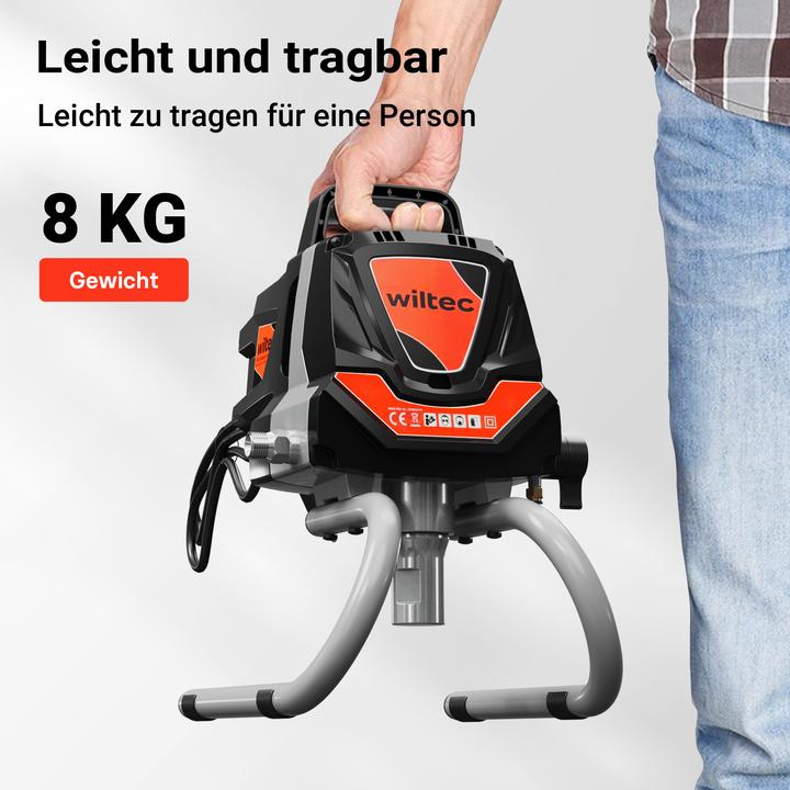 Produktbild Wiltec Hochdruck Farbsprühsystem