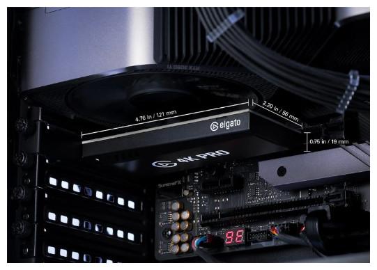 Produktbild Elgato Game Capture 4K Pro (Switch, PS5, PC, Xbox Series X)