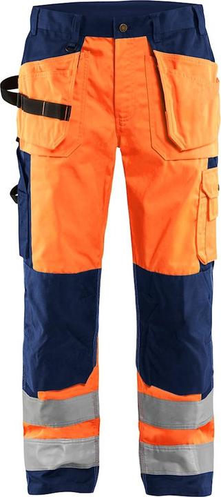Actual product image Blakläder unisex high visibility trousers HIGH-VIS "1533" orange size 110