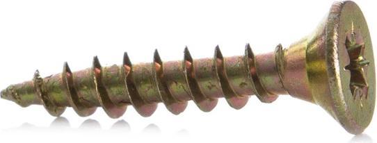 Produktbild Haushalt CHIPBOARD SCREW 4.5X25 YLW ZP 25PCS G1 (25 Schrauben pro Stück)