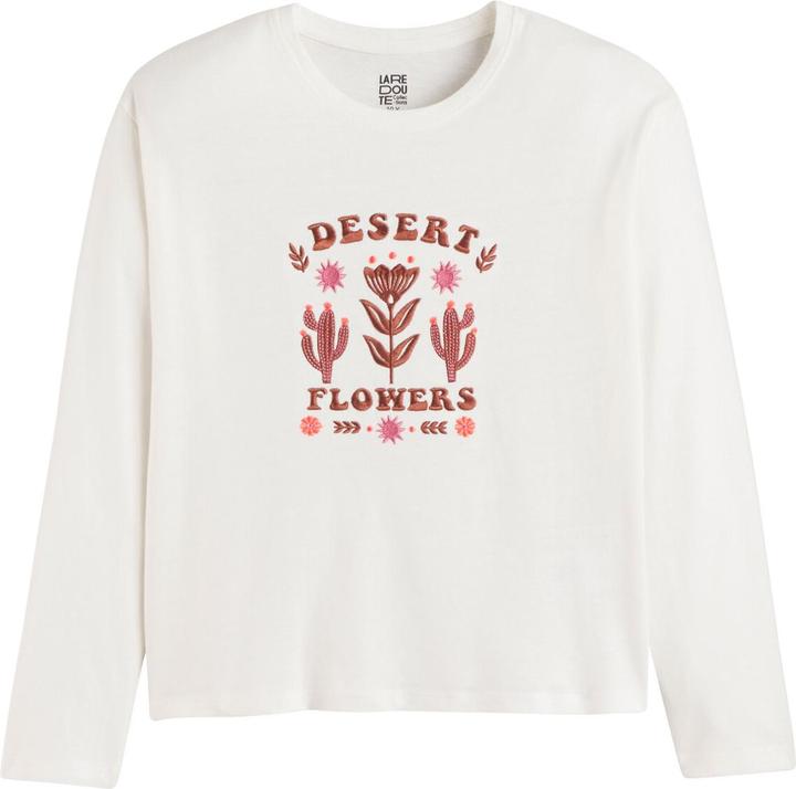 La Redoute Collections Shirt mit Stickerei