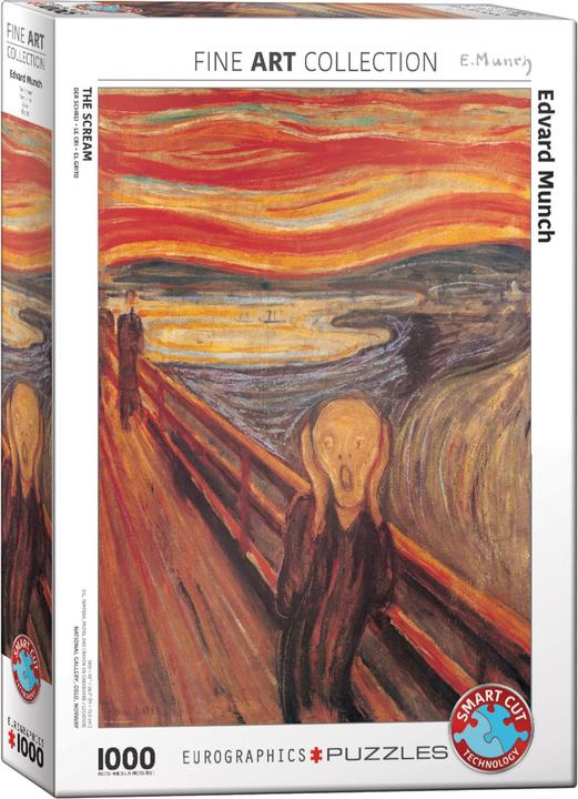 Eurographics Der Schrei von Edvard Munch (1000 Teile)