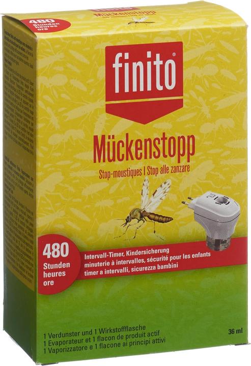 Produktbild Finito Mückenstecker mit Intervall-Timer (36 ml)
