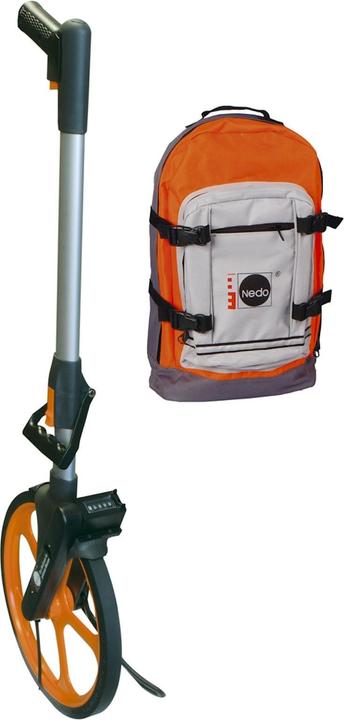 Produktbild Nedo Leichtmessrad Econo, Radumfang 1 m, mit Trekking-Rucksack (M)