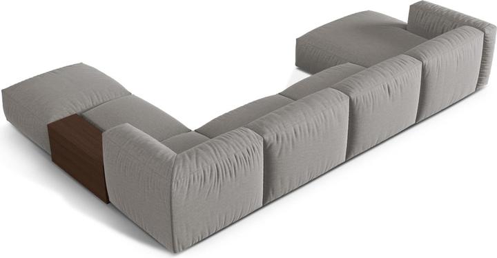 Actual product image Micadoni Modular Panoramic Right Corner Sofa, "Martina", 5 Seats, 406x280x75 Made in Europe (Sofa landscape)