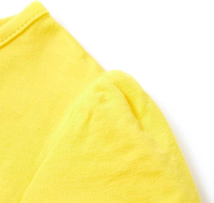 Immagine prodotto VidaXL Maglietta da bambino giallo 104,Materiale: 95 % cotone. 5 (104)