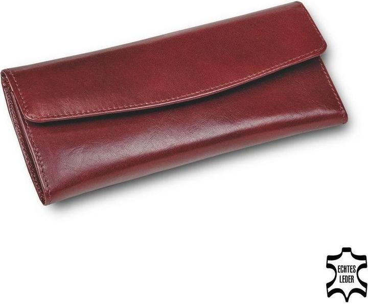 Sacher 1010.1101P18 - Schmuckrolle new classic bordeaux Vollrindleder