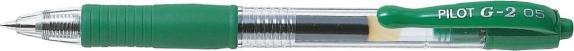 Productafbeelding Pilot Gelpen G2 05, groen (Transparant, Groen, 1 x)