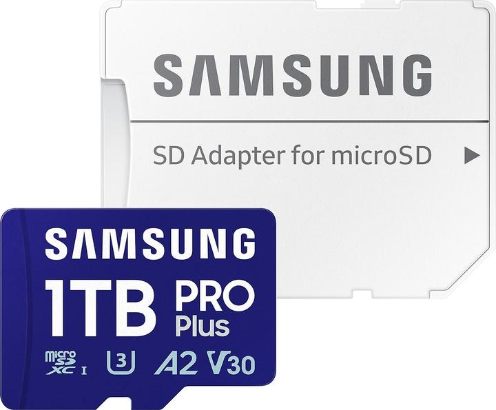 Immagine prodotto Samsung PRO Plus (1000 GB, microSDXC, U3, UHS-I)