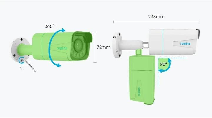 Actual product image Reolink P430-4K 8MP (3840 x 2160 pixels)