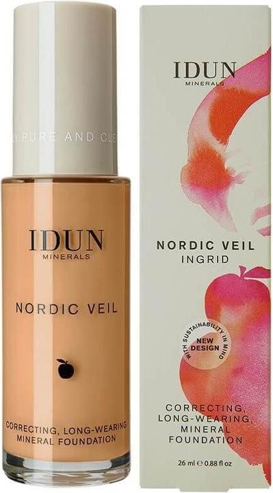 Actual product image IDUN Minerals Liquid foundation Nordic Veil Svea
