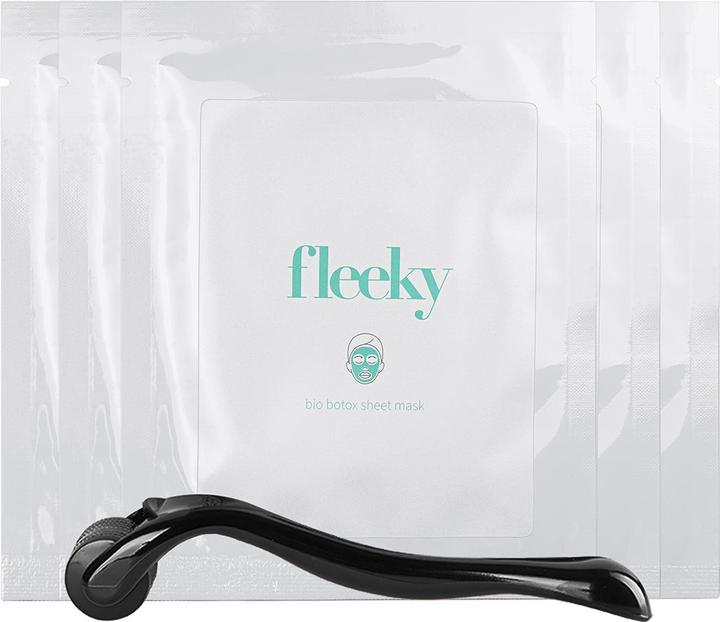 Fleeky Bio Botox Sheet Mask mit 540 Needle Dermaroller
