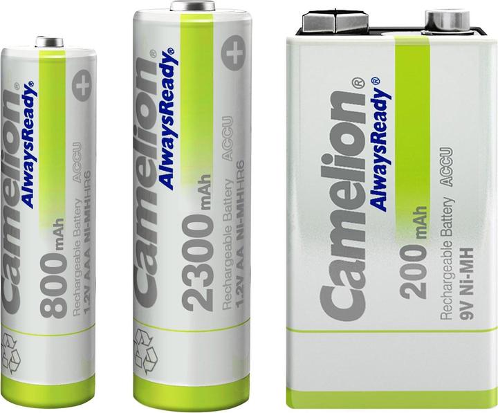 Produktbild Camelion Akku R03 Micro 2er Blist. Always Ready 800 Mah (2 Stk., AAA, 800 mAh, Akku)