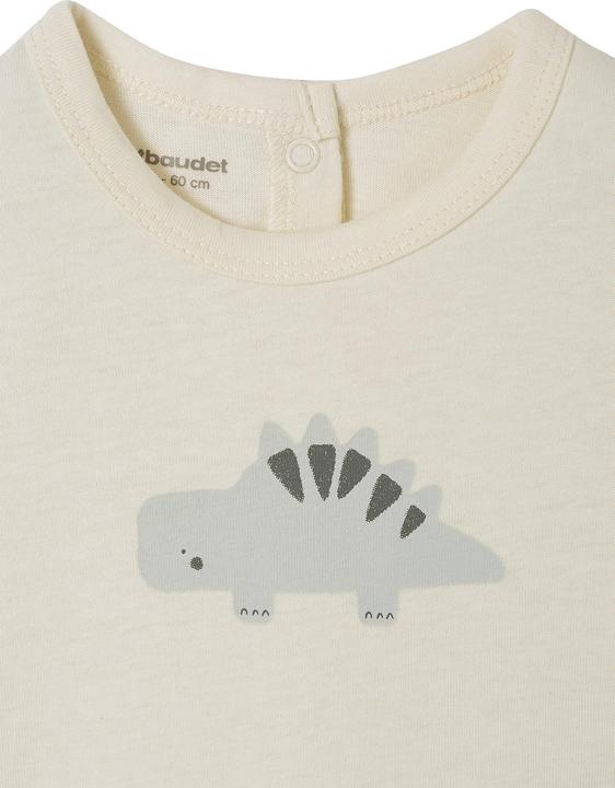 Produktbild Vertbaudet Bio-Kollektion: 2er-Pack Baby Strampler mit Dinos (56)