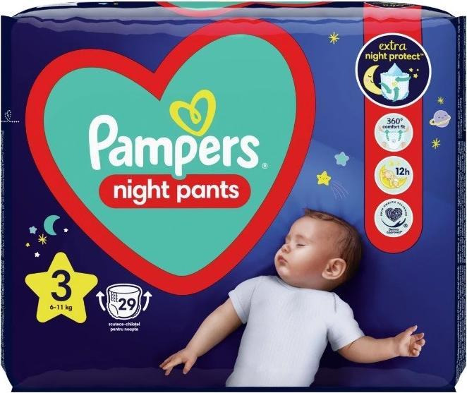 Image du produit Pampers Night Pants (Taille 3, Pack, 29 pièce(s))