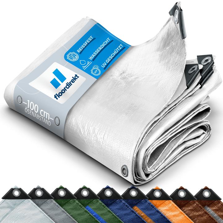 Produktbild Floordirekt Abdeckplane 140 g/m² (300 x 200 cm)