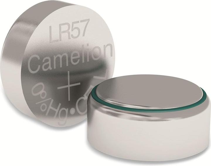 Produktbild Camelion Alkaline Knopfzellen LR57 (2 Stk., Gerätespezifisch, 45 mAh)