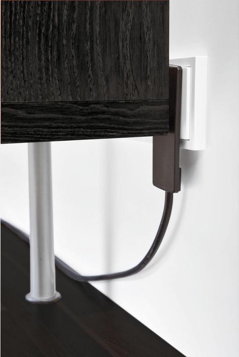 Produktbild Evoline 1510.0000.0100 Schutzkontakt-Flachstecker Kunststoff mit Aussteckhilfe 2