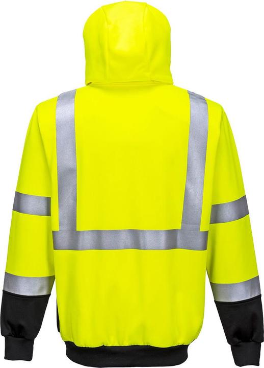 Immagine prodotto Portwest Felpa con cappuccio con zip a tutta lunghezza Abbigliamento di segnalazione (5XL)