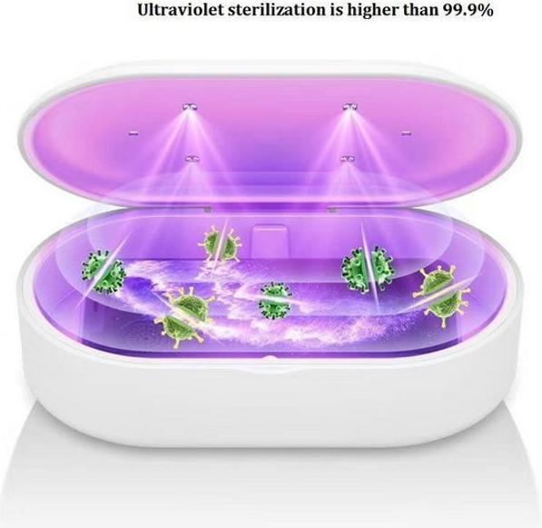 Immagine prodotto Mu Prime Scatola di sterilizzazione UV e caricatore wireless