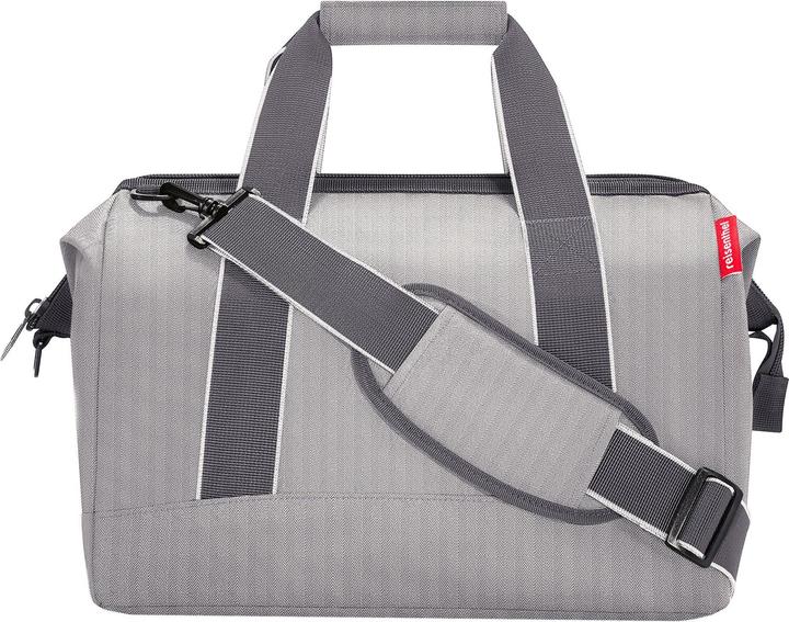 Actual product image reisenthel allrounder M herringbone grey