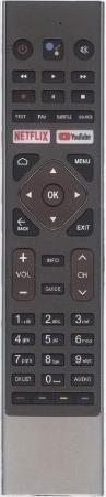 Produktbild GBC HTR-U27E ir+bt replacement remote control for HAIER TV (Gerätespezifische Fernbedienung)