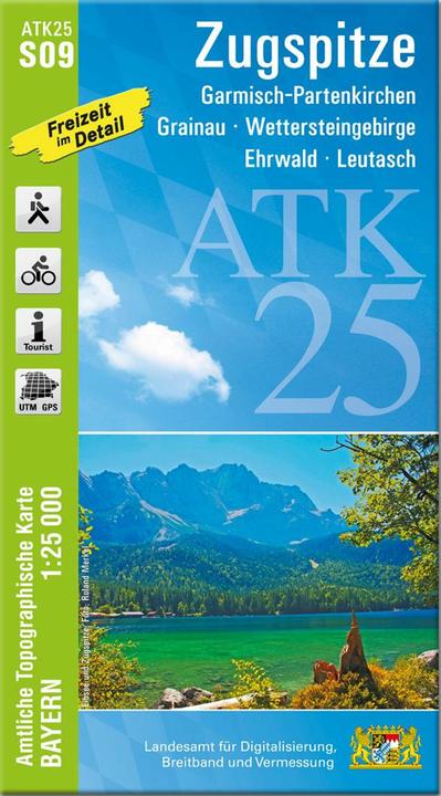 Produktbild Amtliche Topographische Karte Zugspitze