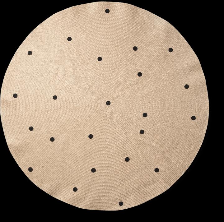 Ferm Living Tapis de jute (130 x 130 cm)