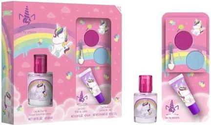 Image du produit Disney Coffret Licorne Eau de Toilette 30ml + Gloss + Ombre à paupières (Set parfum)