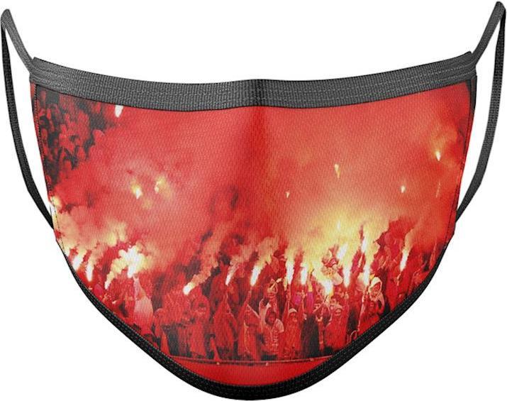 Immagine prodotto Copa Football Maschera protettiva Pyro | Maschera in tessuto certificata | Maschera in tessuto riutilizzabile Pyro (Nessuna classe di protezione ufficiale)