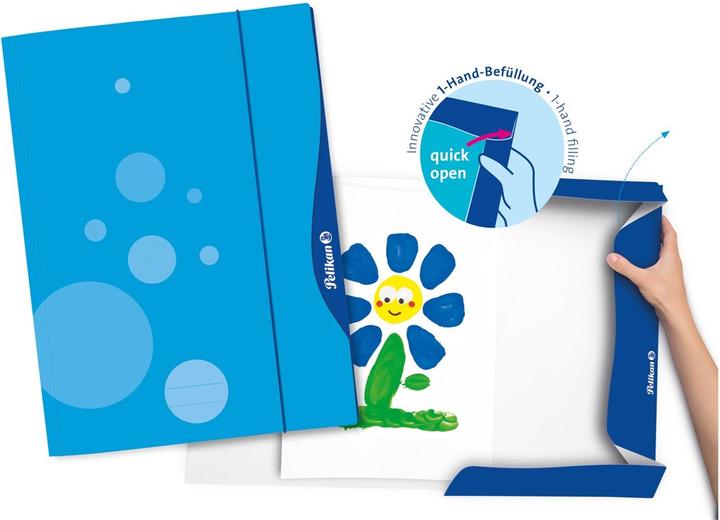 Actual product image Pelikan Rubber band folder simple open (A3, 1 x)