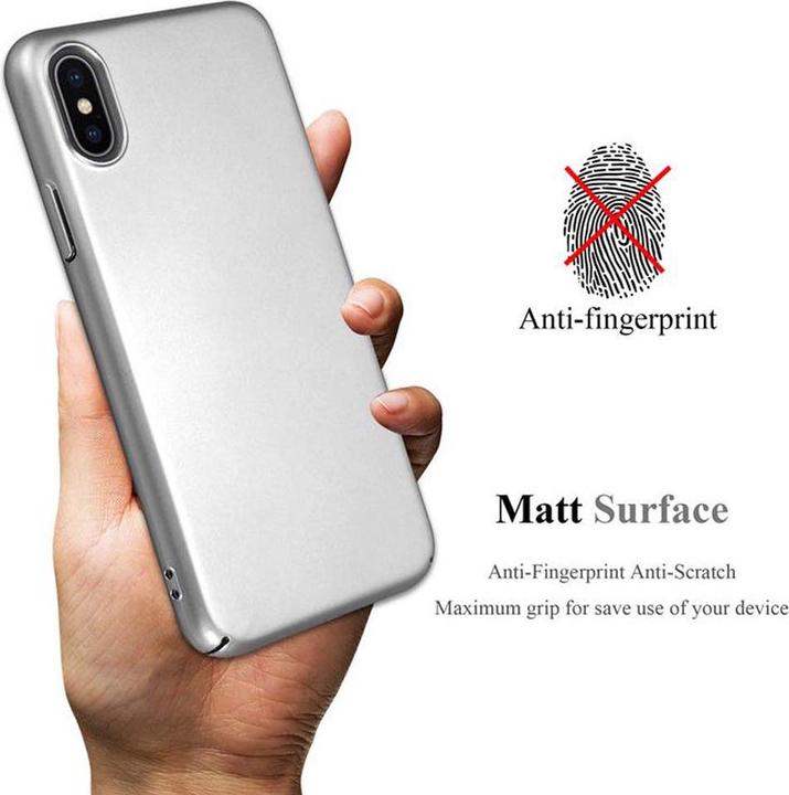 Productafbeelding Cadorabo Harde kaft Matte metalen omslag (Apple iPhone X)
