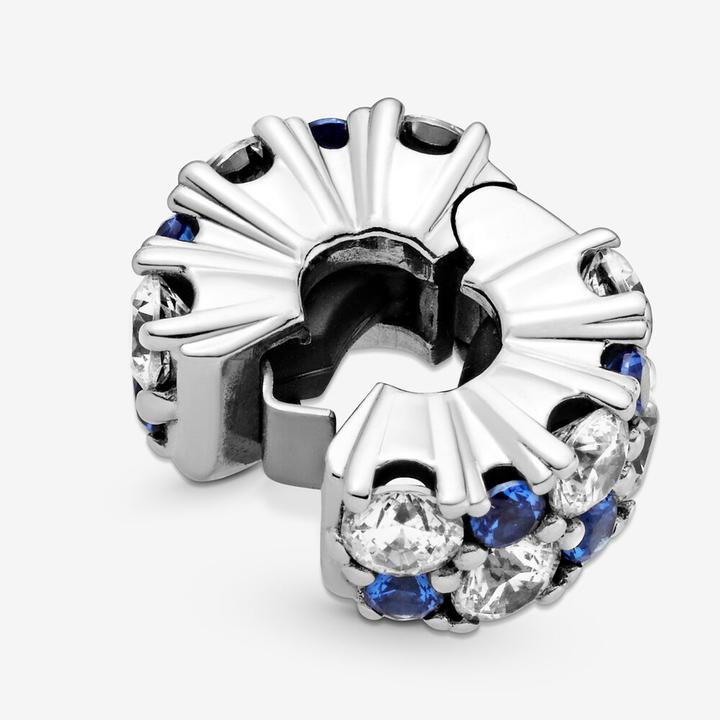 Immagine prodotto Pandora Klares & Blaues Funkeln Clip (Argento 925)