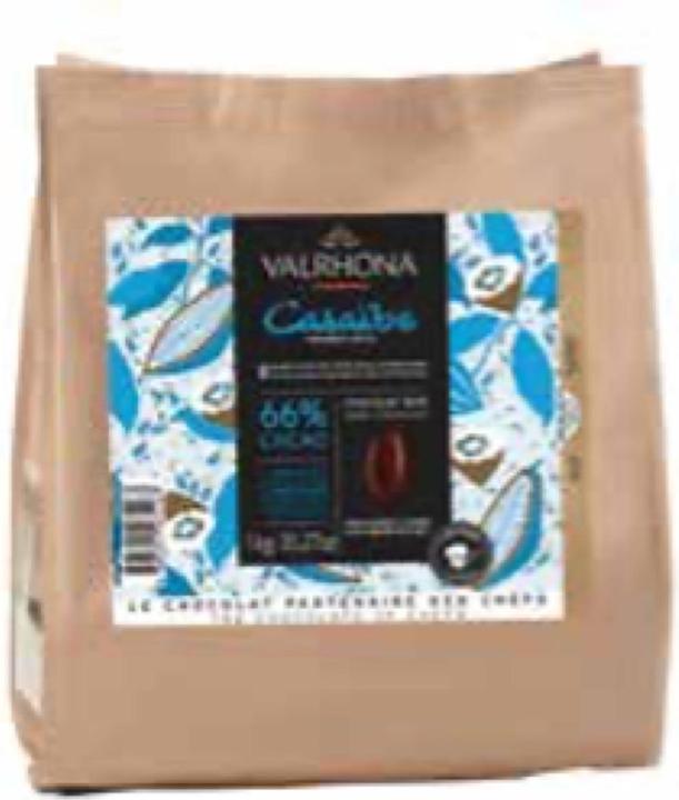 Produktbild Valrhona Karibische Bohnen 66% (1kg) (1 x)