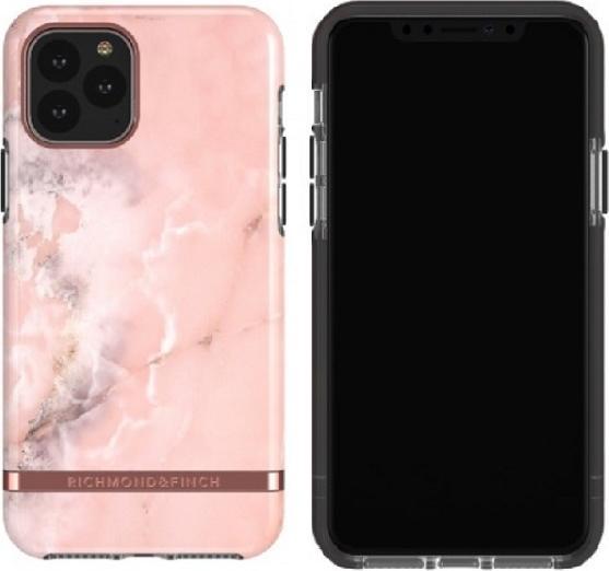 Actual product image Richmond & Finch Pink Marble - Rose Gold Details (Apple iPhone 11 Pro)