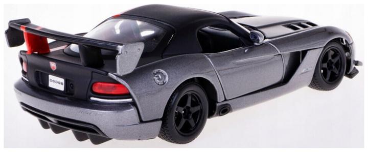 Bburago 18/22114 Diecast 1:24 Official Dodge Viper SRT 10 ACR Gray with Red Details for 3+ Years (18