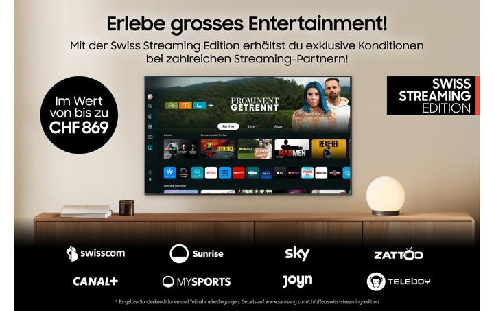 Produktbild Samsung QE65S95F (65", S95F, OLED, 4K, 2025)