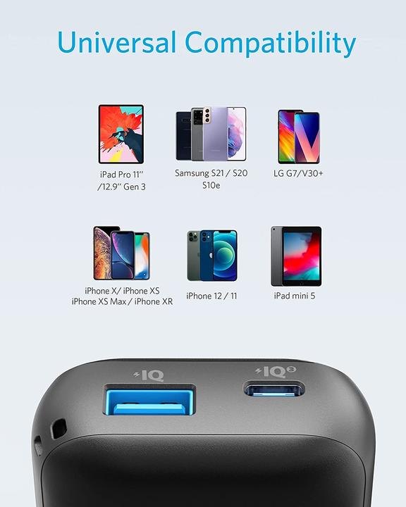 Actual product image Anker PowerCore Redux (10000 mAh, 25 W)