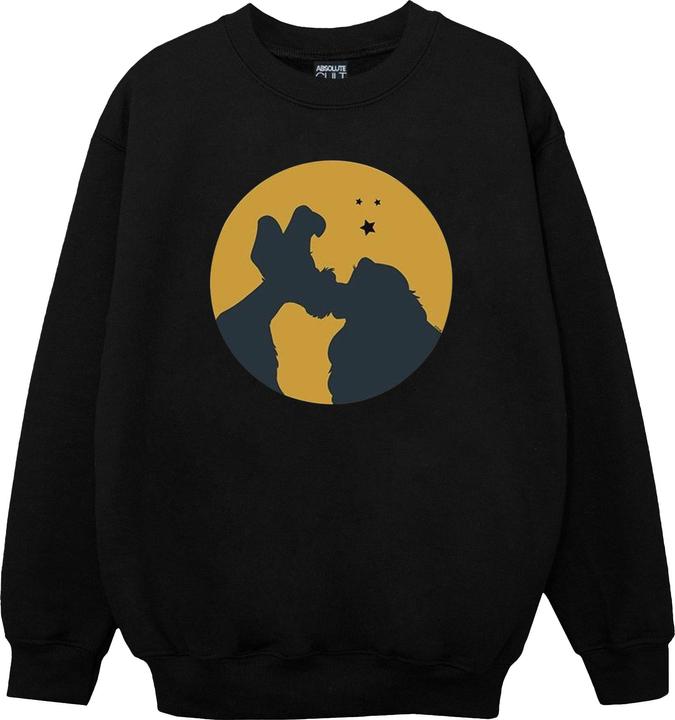 Disney Lady And The Tramp Moonlight Kiss Sweatshirt Mädchen