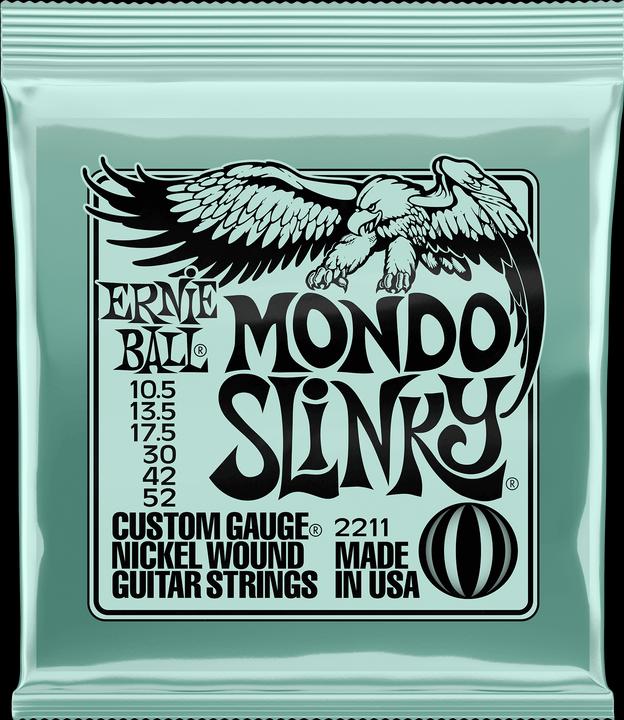 Actual product image Ernie Ball Mondo Slinky (6 x, Electric guitar, 0.52")