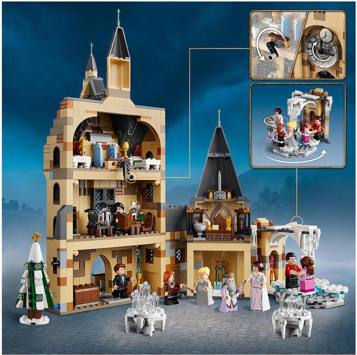Image du produit LEGO La tour de l'horloge de Poudlard (75948, LEGO Harry Potter)