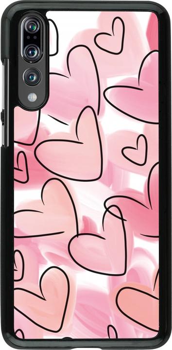 Image du produit PhoneLook Coque Easter 2023 pink hearts (Huawei P20 Pro)