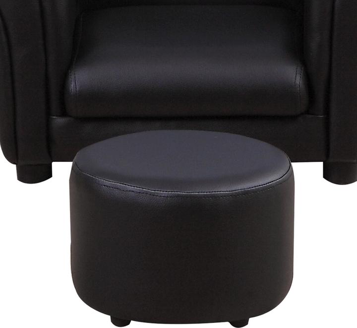 Actual product image Homcom Children's armchair with footstool (Child armchair)