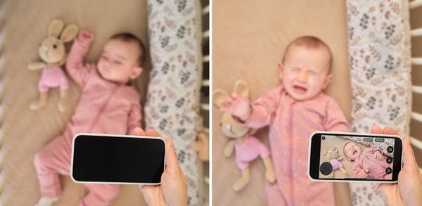 Produktbild ETA | Baby Monitor | 630690000 MIMI | Flexible camera | White (Babyphone mit Kamera, 10 m)