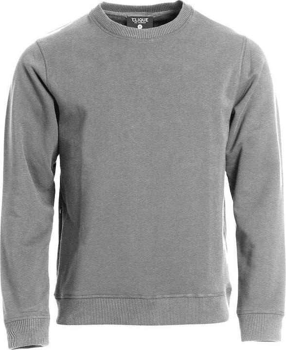 Clique Sweatshirt Classic Roundneck, grau-meliert, Unisex-Grösse: M (M)