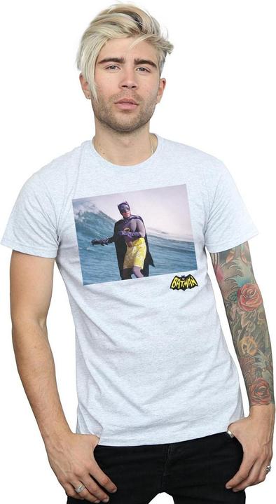 Produktbild Batman TV Serie Surfen Logo TShirt (L)
